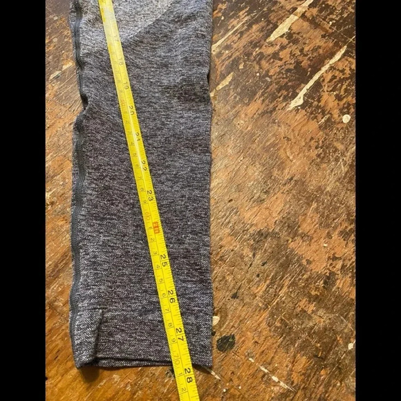 Gymshark Flex Charcoal Marl Dusky Teal Leggings - Picture 7 of 7